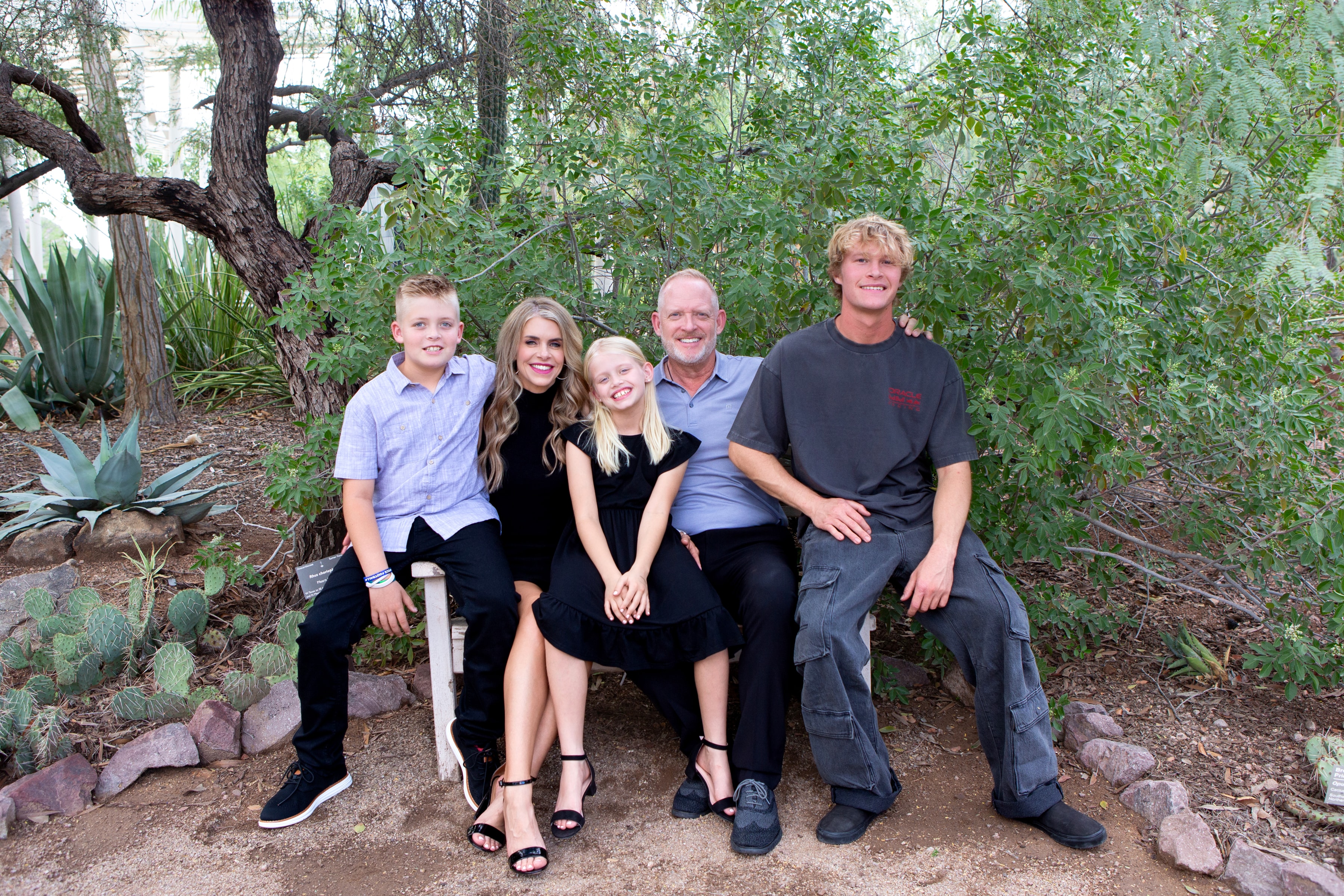 Melissa Trinkl with her family